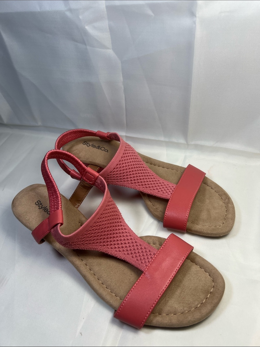 Style & Co. Coral Pink Slingback Sandals